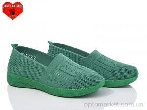 Купить Сліпони жіночі 313-8 Jiao Li Mei зелений
