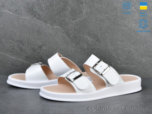 Шльопанці жіночі 313-8 Ailinda білий  оптом от Optomarket