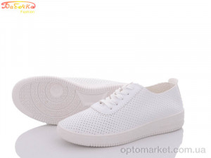 Купить Кросівки жіночі 314-18 Бабочка-Mengfuna-AESD білий