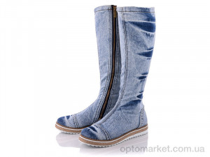 Купить Чоботи жіночі 315 голубой Ersax блакитний