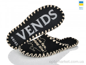 Капці чоловічі 315M чорний Vends чорний  оптом от Optomarket