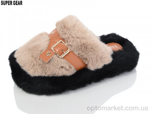 Купить Капці жіночі 323-24 camel Super Gear бежевий