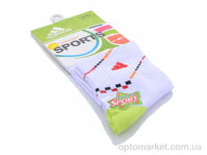 Шкарпетки дитячі 324 A.idas білий  оптом от Optomarket