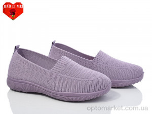 Купить Сліпони жіночі 325-7 Jiao Li Mei фіолетовий