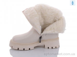 Черевики жіночі 3282-4 Purlina бежевий  оптом от Optomarket