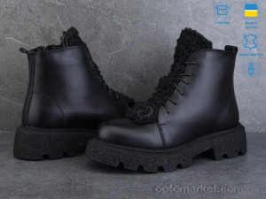 Черевики жіночі 33146-2M Ailinda чорний оптом от Optomarket