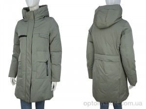 Куртка жіночі 333-04 green П2П зелений  оптом от Optomarket