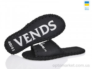 Капці жіночі 333M чорний Vends чорний  оптом от Optomarket