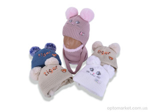 Купить Шапка дитячі 3388K шапка-баф mix Kraft мікс