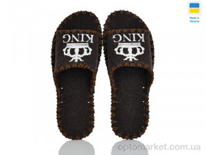 Купить Капці чоловічі 344M коричневий Vends коричневий