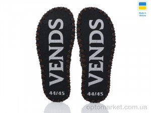 Капці чоловічі 346M коричневий Vends коричневий  оптом от Optomarket