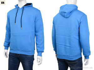 Батник чоловічі 3486-6 blue Intellectual синій  оптом от Optomarket