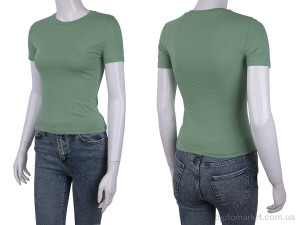 Футболка жіночі 3488-2098-3 green Wildeness зелений  оптом от Optomarket