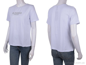 Футболка жіночі 3488-2303-6 white Wildeness білий  оптом от Optomarket