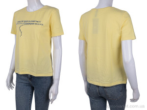 Футболка жіночі 3488-2304-7 yellow Wildeness жовтий  оптом от Optomarket