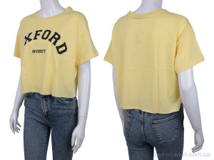 Футболка жіночі 3488-36 yellow Wildeness жовтий  оптом от Optomarket