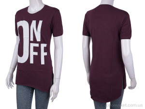 Футболка жіночі 3488-800356-3 bordo Little Secret бордовий  оптом от Optomarket