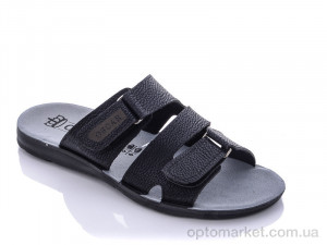 Купить Шльопанці чоловічі 35 змея черный Oscar чорний