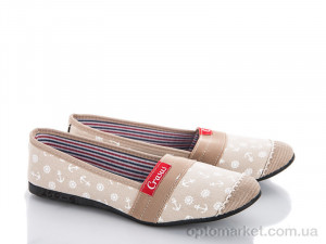 Купить Еспадрільї жіночі 350-9 old Мишель бежевий