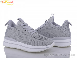 Купить Кросівки жіночі 351-149 Бабочка-Mengfuna-AESD сірий
