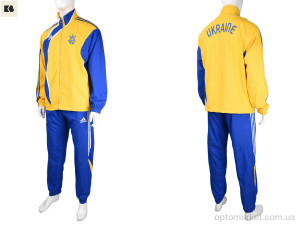 Спортивний костюм чоловічі 3525 yellow A.idas жовтий  оптом от Optomarket