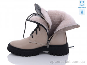 Черевики жіночі 354 мок.к. Под заказ G-Aira бежевий  оптом от Optomarket