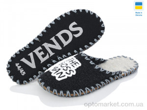 Купить Капці чоловічі 354M асфальт Vends чорний