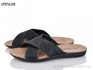 Купить Шльопанці чоловічі 3556 сірий джинс Spencer сірий