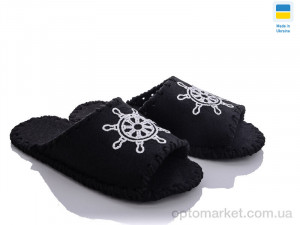 Капці чоловічі 355М черный Vends чорний  оптом от Optomarket