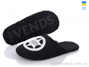 Капці чоловічі 360М черный Vends чорний  оптом от Optomarket