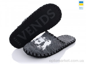 Капці чоловічі 361 серый Vends сірий  оптом от Optomarket