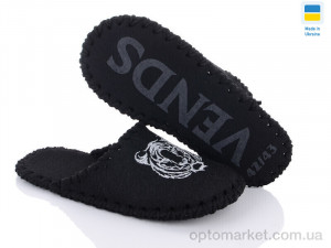 Капці чоловічі 362 чорн Vends чорний  оптом от Optomarket