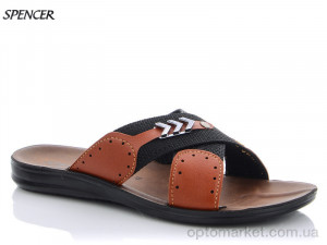 Купить Шльопанці чоловічі 3666 черный Spencer чорний
