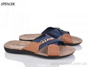 Купить Шльопанці чоловічі 3666 синій Spencer синій