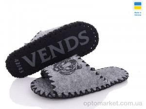 Капці чоловічі 367M сірий Vends сірий  оптом от Optomarket