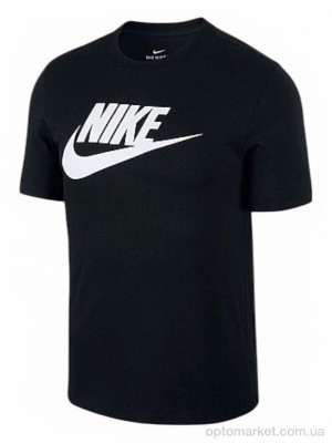 Футболка чоловічі 37 black N.ke чорний  оптом от Optomarket
