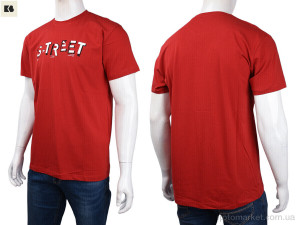 Футболка чоловічі 3707-055-2 red Daniel Jones червоний  оптом от Optomarket