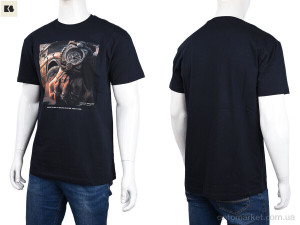 Футболка чоловічі 3707-113-2 navy Daniel Jones синій  оптом от Optomarket