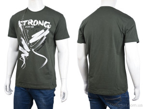 Футболка чоловічі 3707-122-1 green Daniel Jones зелений  оптом от Optomarket