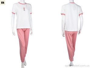 Костюм жіночі 3708-3349-4 pink BIG рожевий  оптом от Optomarket