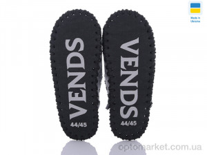 Капці чоловічі 370M сірий Vends сірий  оптом от Optomarket