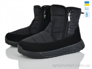 Купить Дутики жіночі 3715 чорний Progress чорний