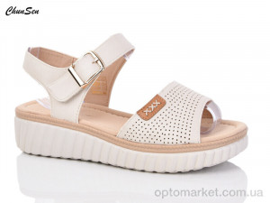 Купить Босоніжки жіночі 37218-7 Chunsen бежевий