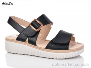 Купить Босоніжки жіночі 37219-1 Chunsen чорний
