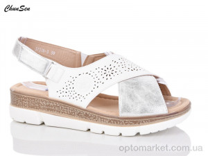 Купить Босоніжки жіночі 37318-3 Chunsen білий