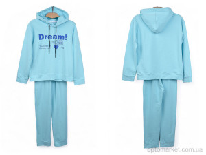 Спортивний костюм дитячі 3750-805-2 l.blue Geen блакитний  оптом от Optomarket
