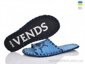 Капці чоловічі 375M бірюза Vends блакитний  оптом от Optomarket