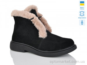 Купить Черевики жіночі 377-1 чорний з. зима батал Sali чорний