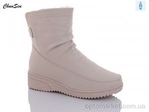 Купить Черевики жіночі 37885X-7 Chunsen бежевий