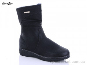 Купить Чоботи жіночі 37887X-9 Chunsen чорний